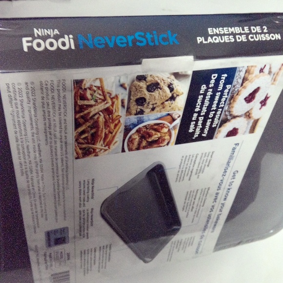 Ninja Foodi Never Stick 2 Piece Premium Heavy Duty .8 MM Steel Baking Trays - Picture 4 of 4